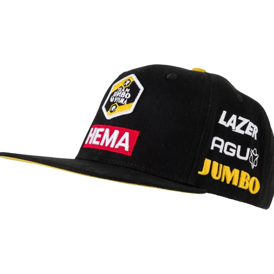 AGU Mutsen/Caps/Cols | Podium Flat Cap Team Jumbo-Visma