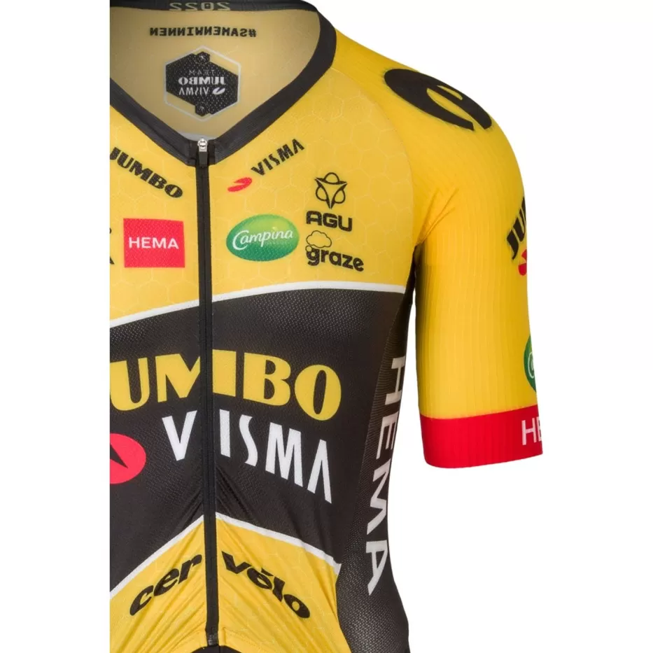 AGU Shirts | Premium Aero Road Suit Team Jumbo-Visma Heren