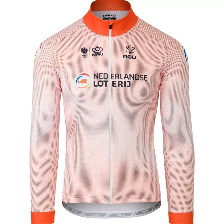 AGU Shirts | Replica Fietsshirt Lange Mouwen Knwu