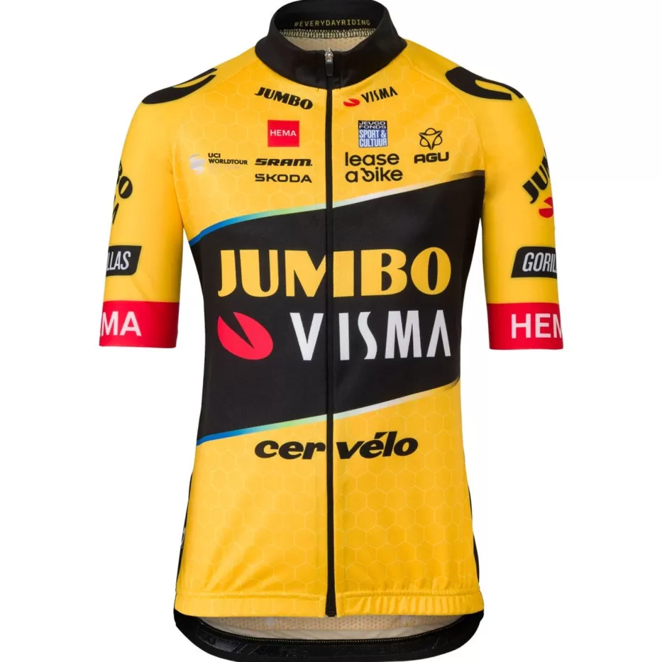 AGU Shirt | Replica Fietsshirt Team Jumbo-Visma Kids