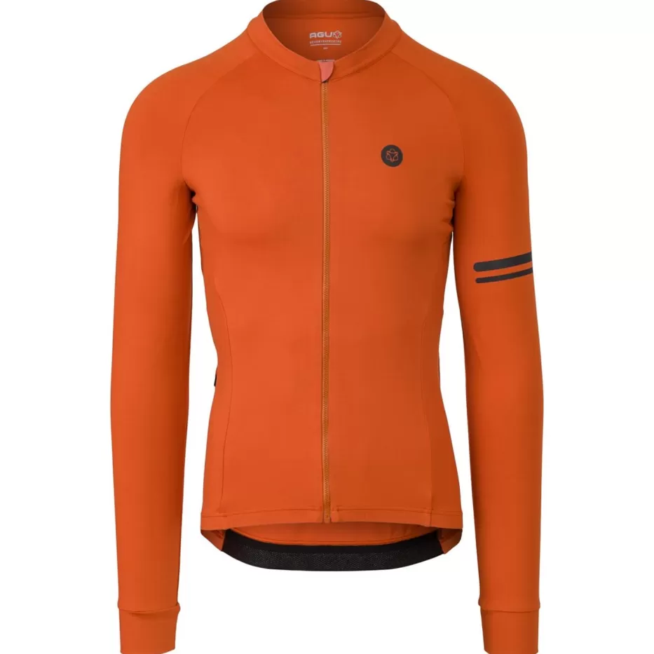 AGU Shirts | Solid Fietsshirt Lange Mouwen Performance Heren