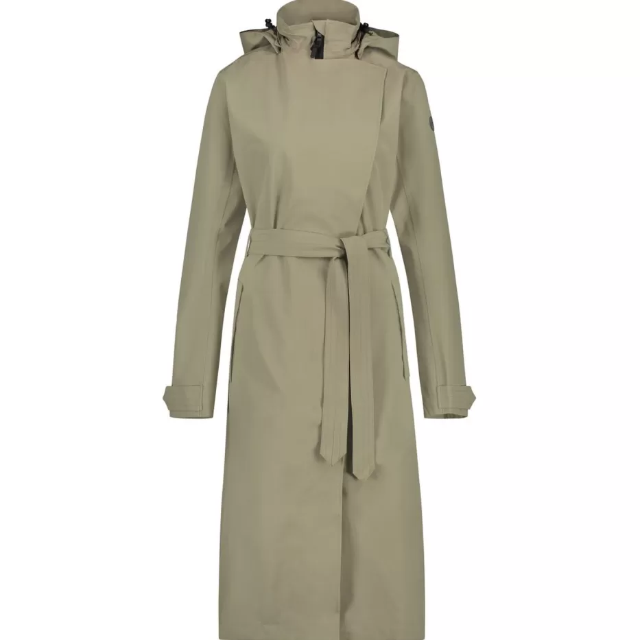 AGU Jassen | Trench Coat Long Regenjas Urban Outdoor Dames